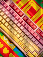 Toetsenbord met snacks-inspiratie keycaps – ANSI layout en Cherry MX compatibel